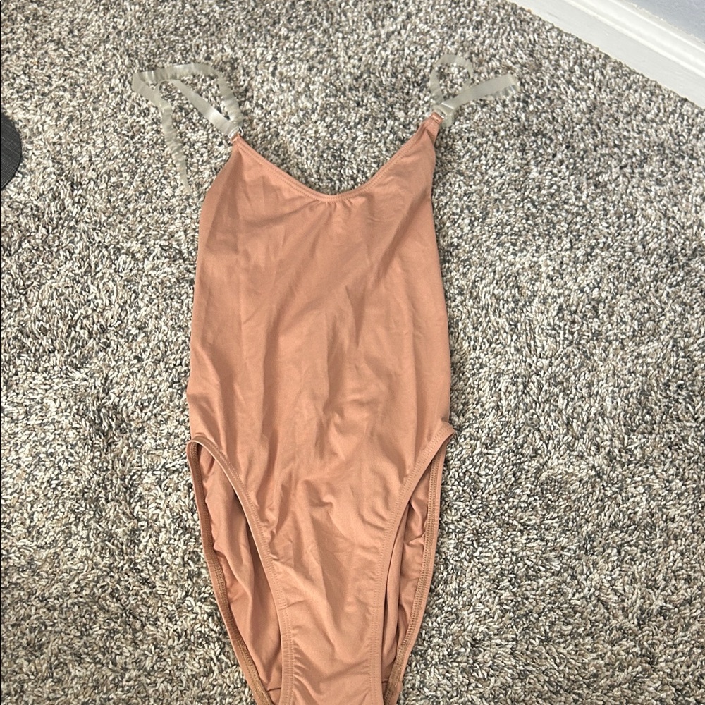 Capezio Kids Tan Bodysuit